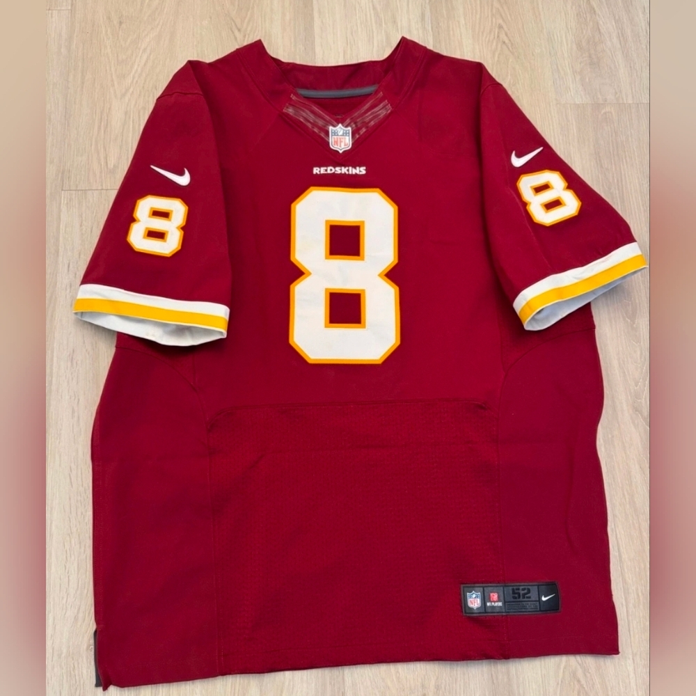 Kirk Cousins Washington Redskins Nike Elite Jersey Men's 52 XXL